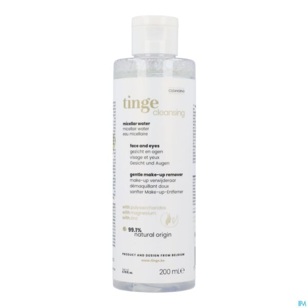 Packshot Tinge Cleansing Micellair Water 3in1 200ml
