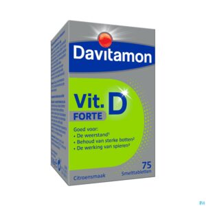 Packshot Davitamon Vitamine D Forte Comp 75
