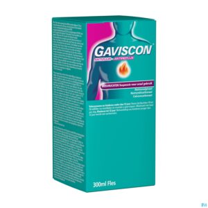 Packshot Gaviscon A/zuur-a/reflux Bosvrucht Susp. 300ml