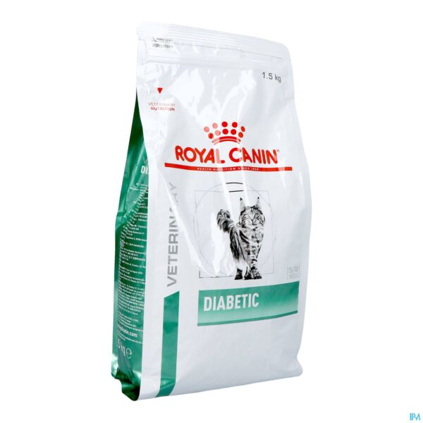 Packshot Royal Canin Cat Diabetic Dry 1 ,5kg Packshot Royal Canin Cat Diabetic Dry 1 ,5kg