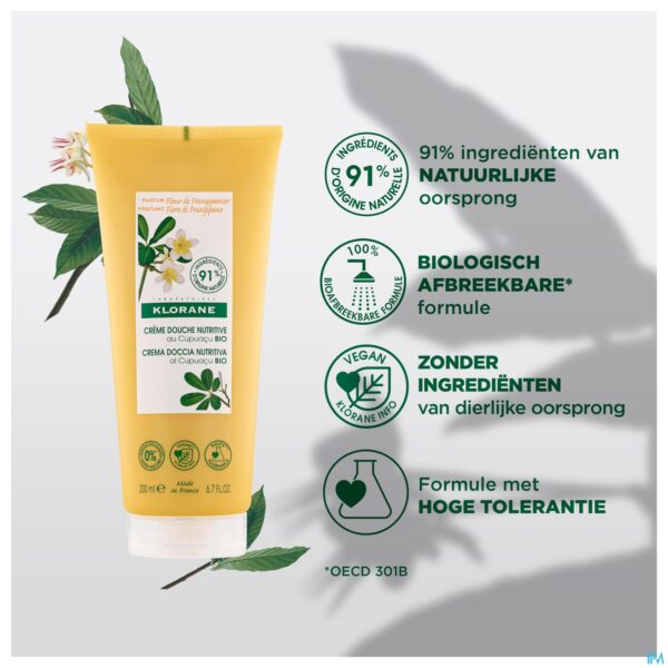 Lifestyle_image Klorane Lichaam Douchecr Plumeria 200ml Nf
