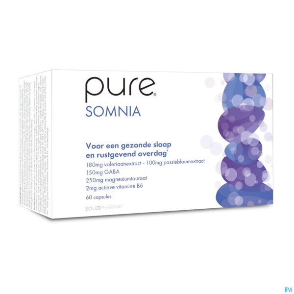 Packshot Pure Somnia V-caps 60 Packshot Pure Somnia V-caps 60