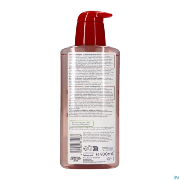 Packshot Eucerin Ph5 Douchegel Olie 400ml