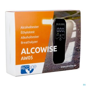 Packshot Alcowise Alcoholtester + 3 Mondstukken Aw05