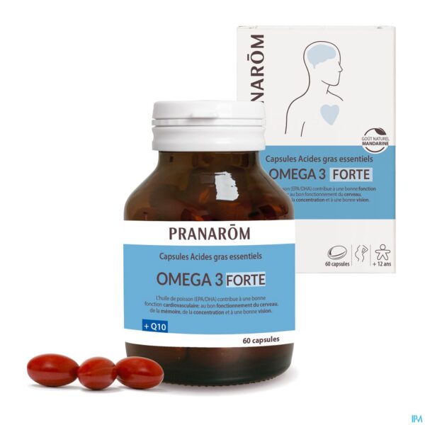 Lifestyle_image Pranarom Omega 3 Forte Caps 60