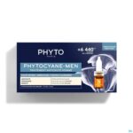 Packshot Phytocyane Men Trait. Chute Progr. Fioles 12x3,5ml