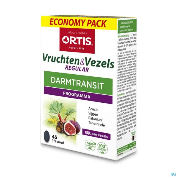 Packshot Ortis Vruchten & Vezels Regular Ecopack Comp 45