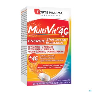 Packshot Multivit' 4g Energie Bruistabl. 30
