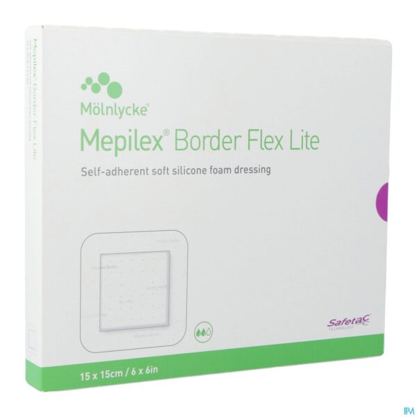 Packshot Mepilex Border Flex Lite 15cmx15cm 5 581500