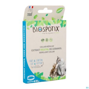 Packshot Biospotix Halsband Repulsief Kat-kitten 35cm