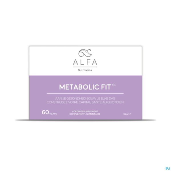 Packshot ALFA Metabolic Fit V-caps 60 Packshot ALFA Metabolic Fit V-caps 60