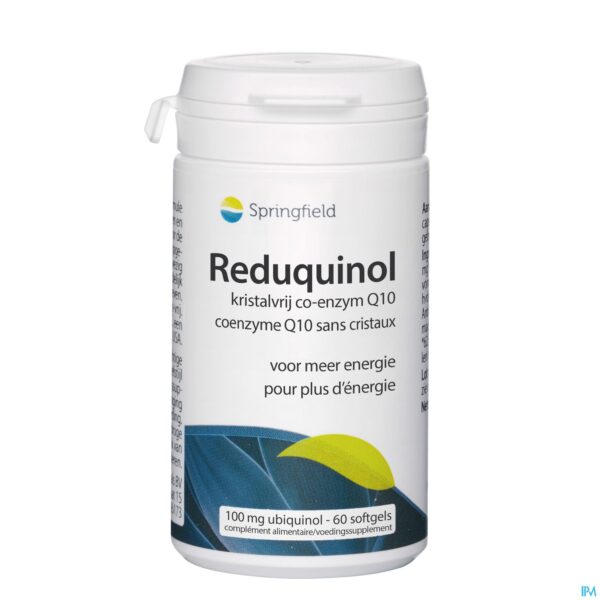 Packshot Reduquinol 100mg Softcaps 60 Packshot Reduquinol 100mg Softcaps 60