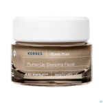 Productshot Korres Kf Zwarte Den 4d Lift Cr Gezicht Nacht 40ml