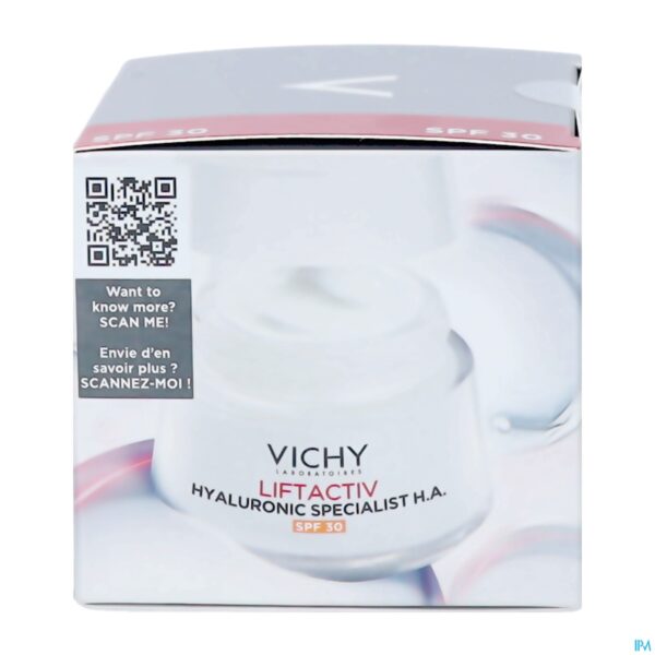 Packshot Vichy Liftactiv Hyalur. Spec. Ha Cr Spf30 50ml Nf