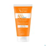 Productshot Avene Zon Spf50+ Creme Zonder Parfum 50ml