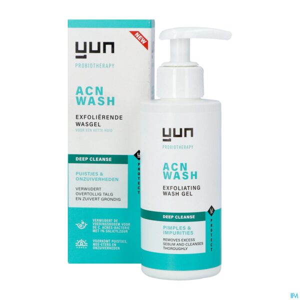 Productshot Yun Acn Deep Exfoliating Gezichtswasgel 150ml