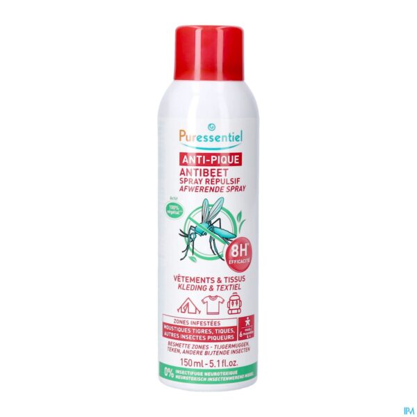Packshot Puressentiel A/beet Spray Afw.kleding&stoffen150ml Packshot Puressentiel A/beet Spray Afw.kleding&stoffen150ml