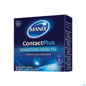 Packshot Manix Contact Plus Condoms 3