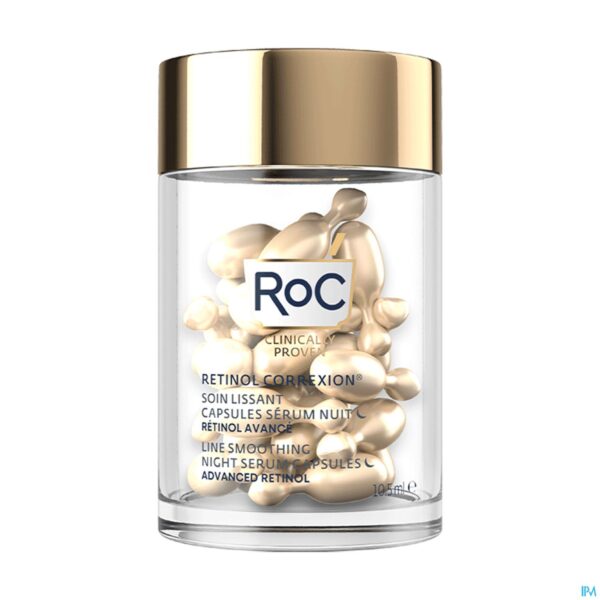 Productshot Roc Retinol Correx.line Smooth.night Serum Caps 30