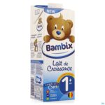 Packshot Bambix Groeimelk Natuur 1+ 1l