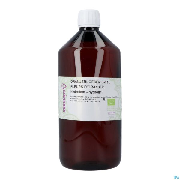 Packshot Sjankara Oranjebloesem Hydrolaat Bio 1000ml Packshot Sjankara Oranjebloesem Hydrolaat Bio 1000ml