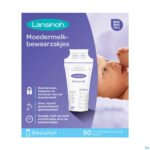 Packshot Lansinoh Bewaarzakjes Moedermelk 50 40056