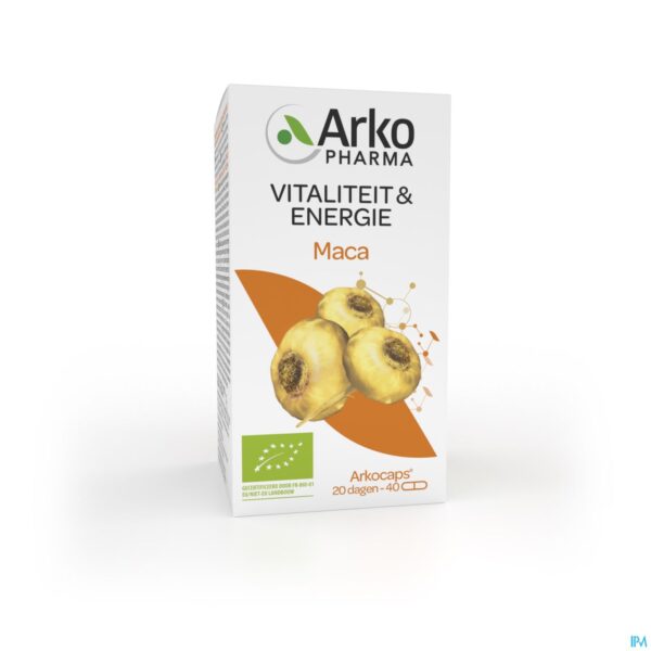 Packshot Arkocaps Maca Bio Caps 40