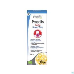 Packshot Physalis Propolis Forte Bio Siroop 150ml