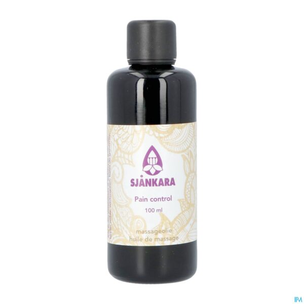 Packshot Sjankara Pain Control Massageolie 100ml