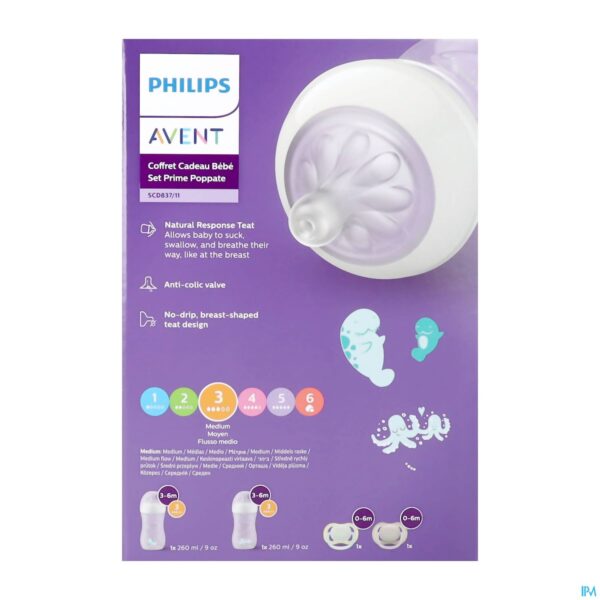 Packshot Philips Avent Natural 3.0 Starterset Zuigfles 2