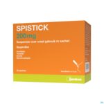 Packshot Spistick 200mg Susp Oraal Gebruik Zakje 20