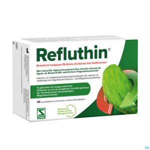 Packshot Refluthin Munt Kauwtabl 48
