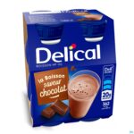 Packshot Delical Hphc 360 Chocolade 4x200ml