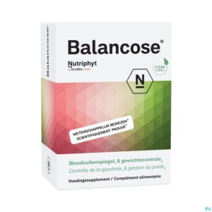 Packshot Balancose Caps 60 Nutriphyt