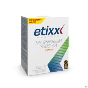 Packshot Etixx Magnesium 2000 Aa Bruistabl 6x10