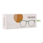 Packshot RenÉ(e) Bril Re-z05 Monstera Leaf Green +1,5