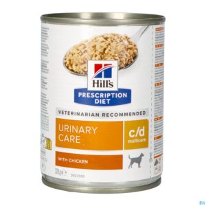 Packshot Prescription Diet Canine C/d Multicar.chicken 370g