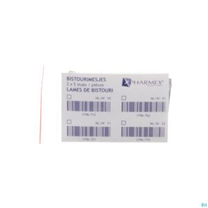 Packshot Scalpel S.m Mesjes N/st N15 10