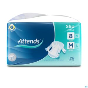Packshot Attends Slip Active 8m 28
