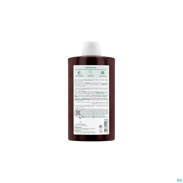 Productshot Klorane Capil. Sh Kinine & Edelweiss 400ml Nf
