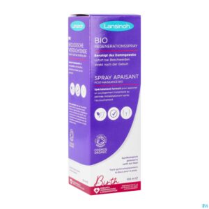 Packshot Lansinoh Verzachtende Spray Na Bevalling Bio 100ml