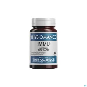 Productshot Immu Caps 30 Physiomance Phy425b