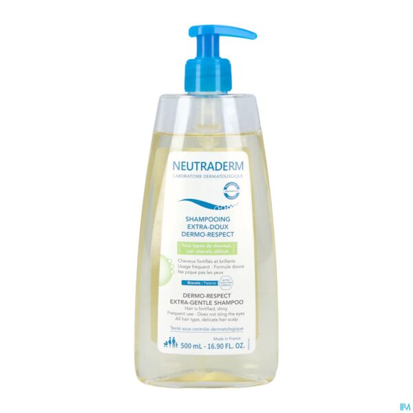Packshot Neutraderm Extra Milde Shampoo Dermo-respect 500ml