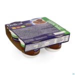 Packshot Delical Creme Dessert Hp-hc Z/suiker Cacao 4x124g