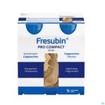 Packshot Fresubin Pro Compact Cappuccino 4x125ml