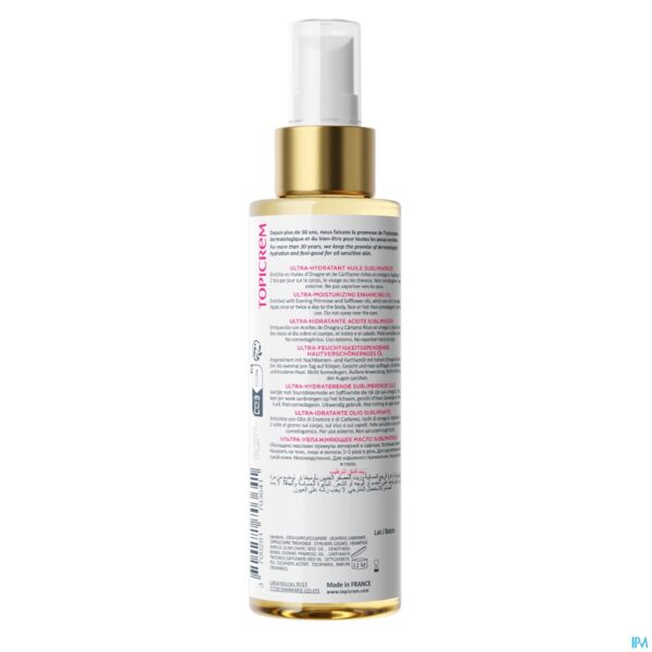 Packshot Topicrem Um Ultra-hydraterende Olie 125ml