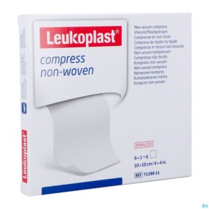 Packshot Leukoplast Compress N/woven St. 10cmx10cm 6