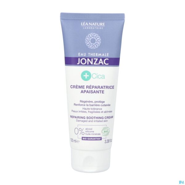 Packshot Jonzac Cica Bio Herstellende Creme Z/parfum 100ml