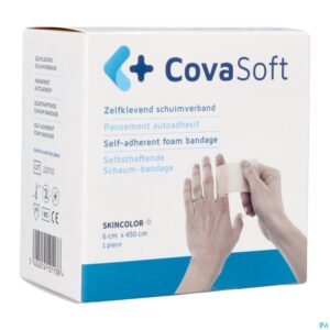Packshot Covasoft Verband Huid 6cmx4,5m Covarmed