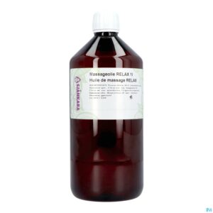 Packshot Sjankara Relax Massageolie 1000ml